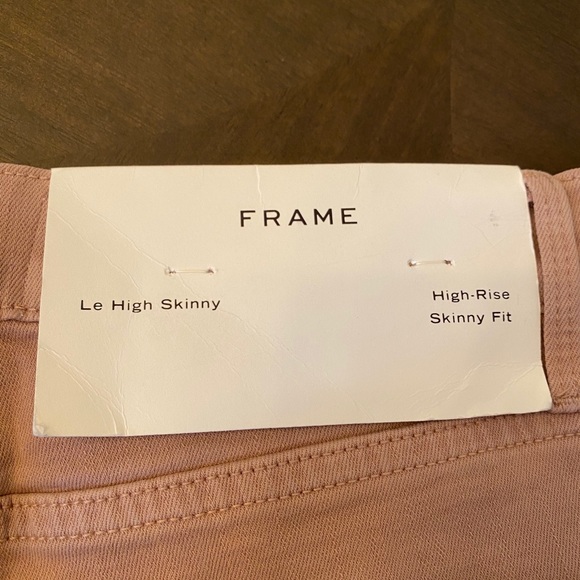 🆕Frame le high skinny raw hem jeans